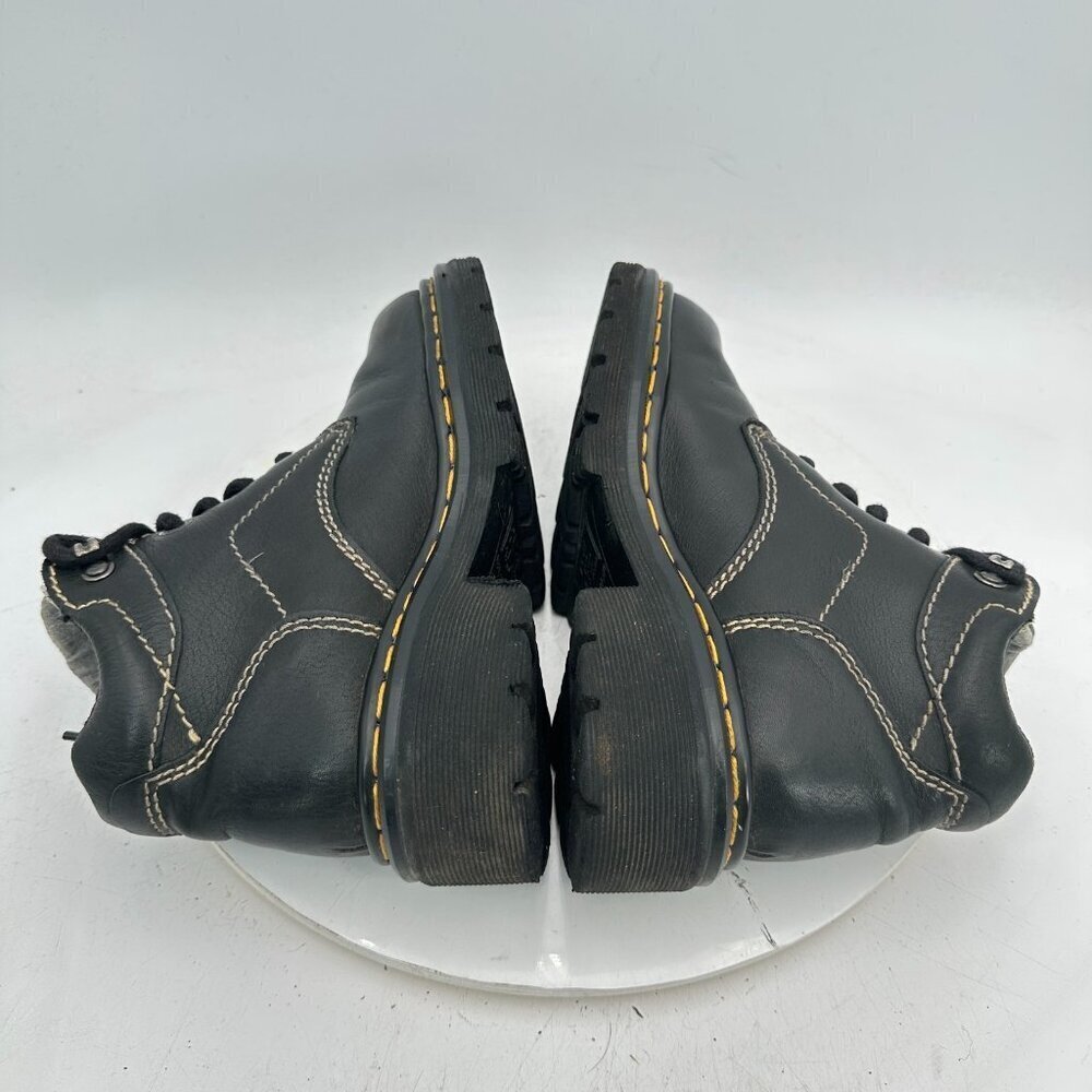 Dr. Martens Kids Size 4 Black Leather Combat Boot - Picture 6 of 11